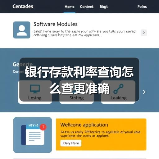 银行存款利率查询怎么查更准确