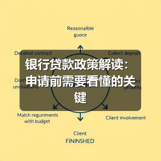 银行贷款政策解读:申请前需要看懂的关键要点
