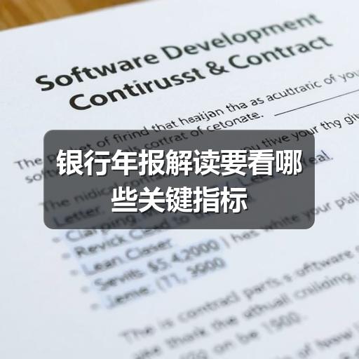 银行年报解读要看哪些关键指标