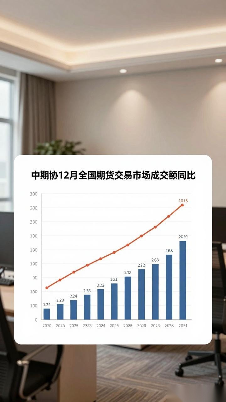 中期协:12月全国期货交易市场成交额同比增逾58% 中期协:12月全国期货交易市场成交额同比增逾58%