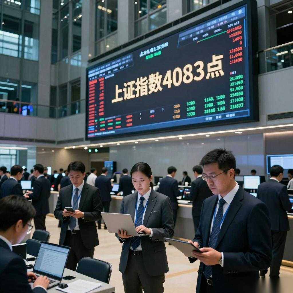 A股开年“二连涨” 沪指周二收报4083点