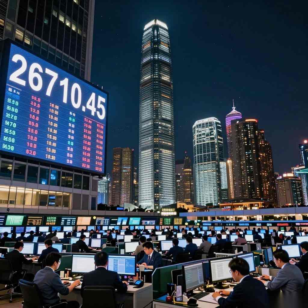 港股6日涨1.38% 收报26710.45点