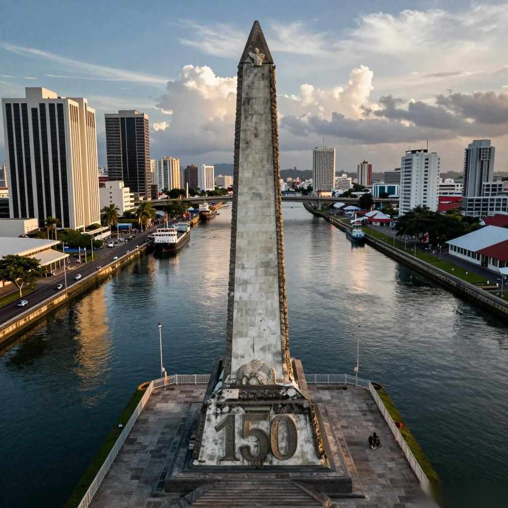 巴拿马启动华人抵巴纪念碑修复工作行政程序