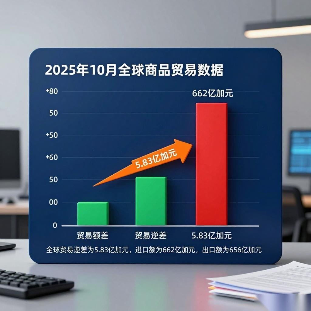 加拿大2025年10月商品贸易逆差5.83亿加元 由顺差逆转