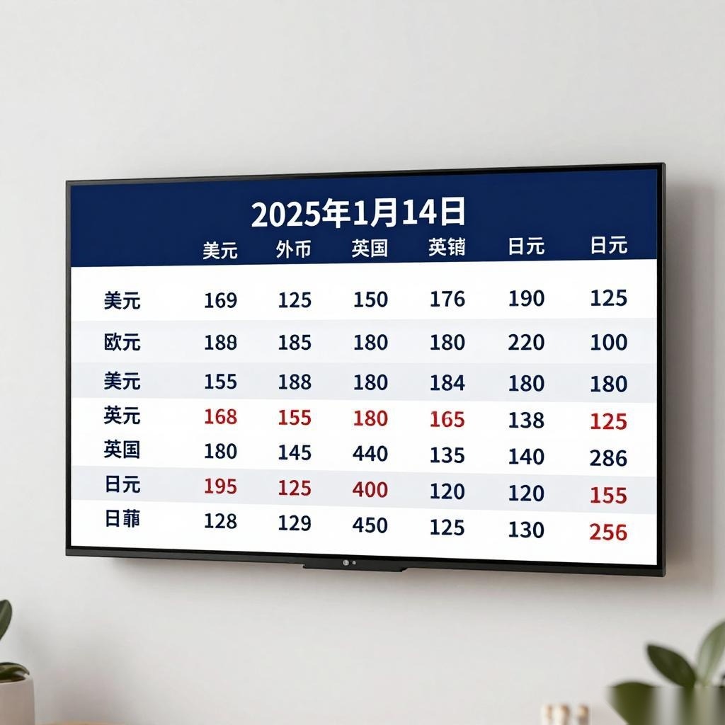 人民币市场汇价（1月14日）