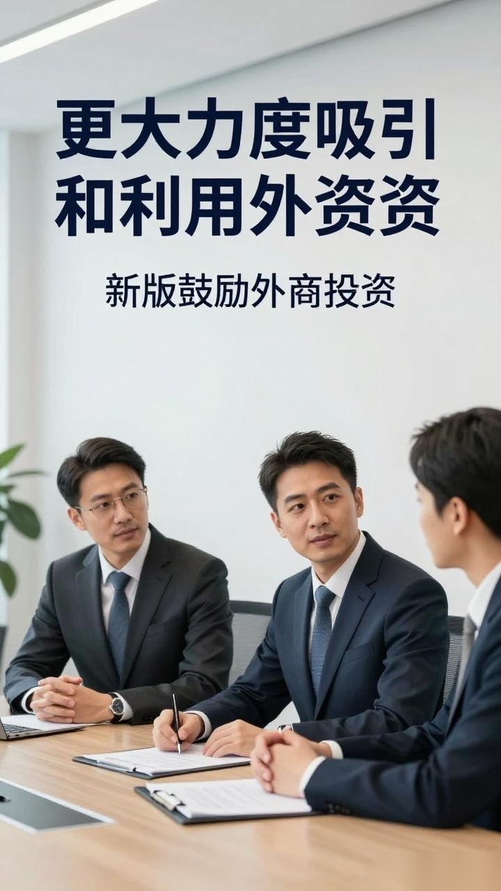 更大力度吸引和利用外资 新版鼓励外商投资产业目录出炉