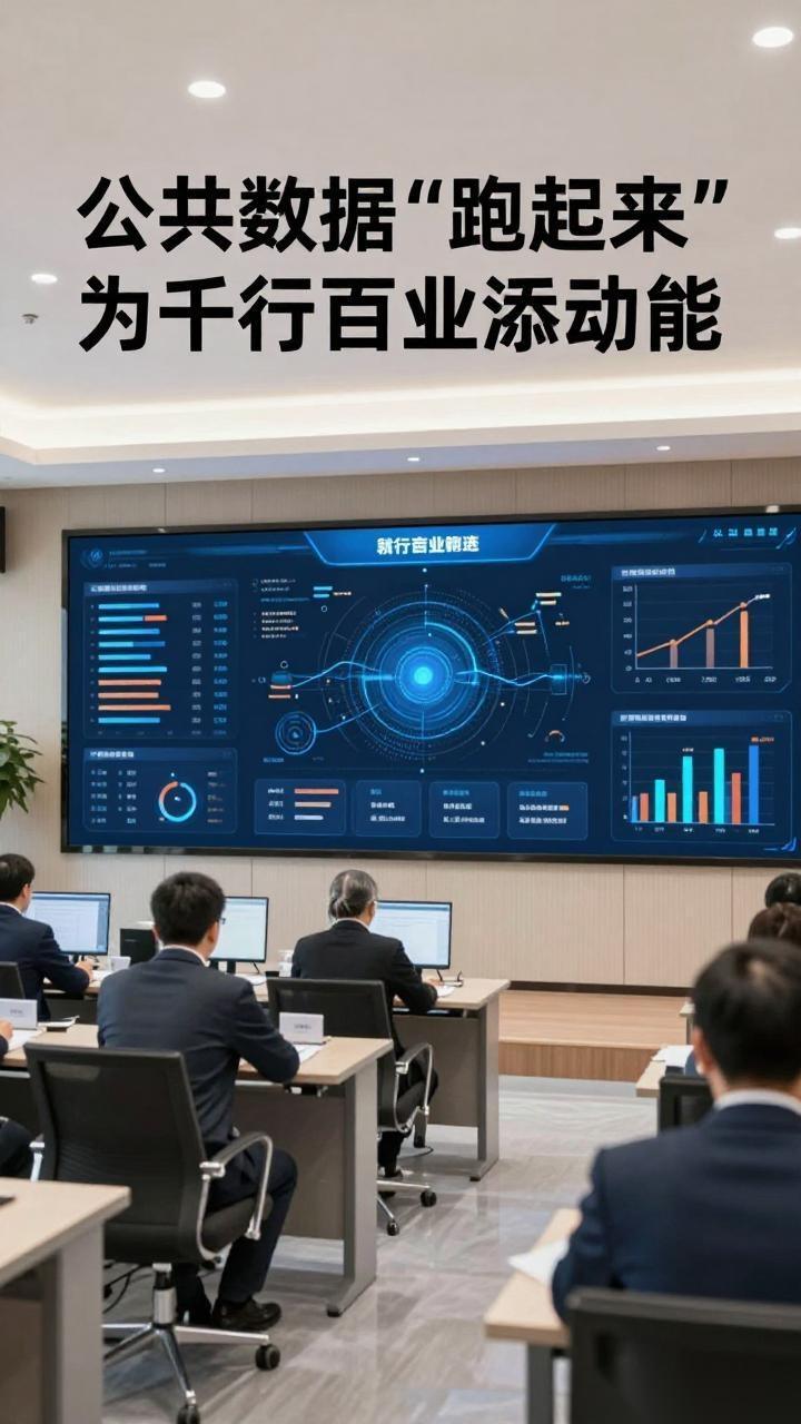 公共数据“跑起来” 为千行百业添动能