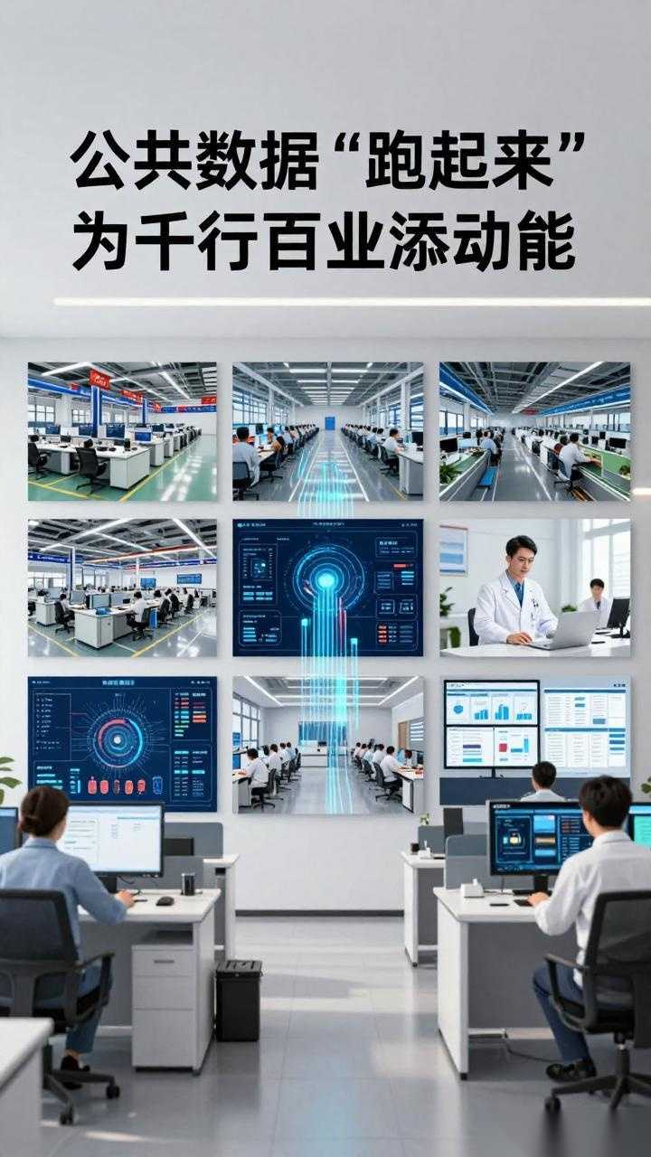 公共数据“跑起来” 为千行百业添动能