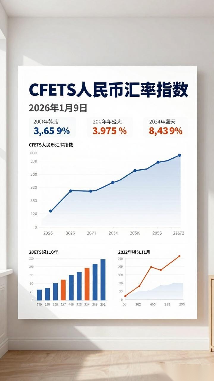 2026年1月9日CFETS人民币汇率指数为98.54