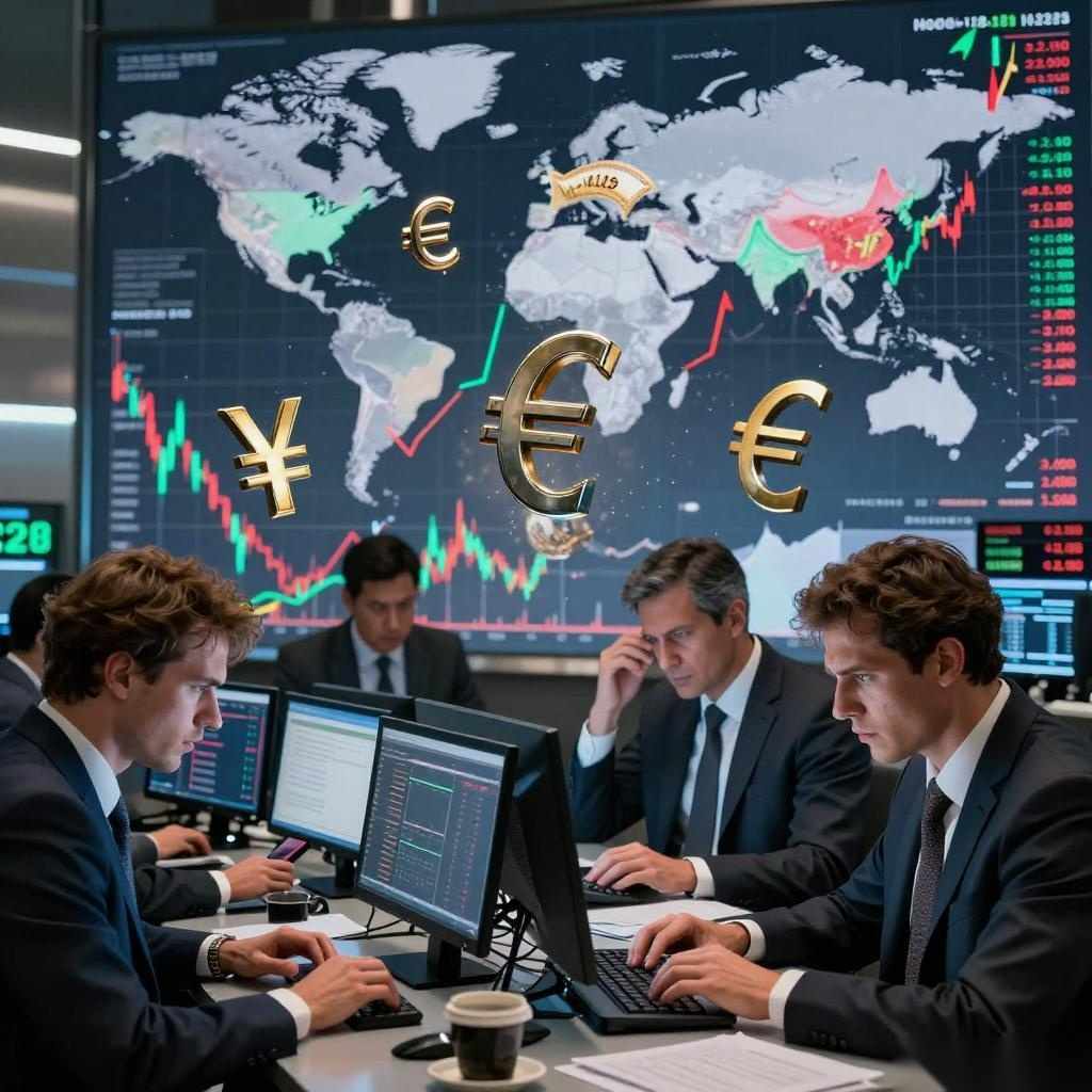 2025汇市动荡分析：美元走弱欧元走强日元承压