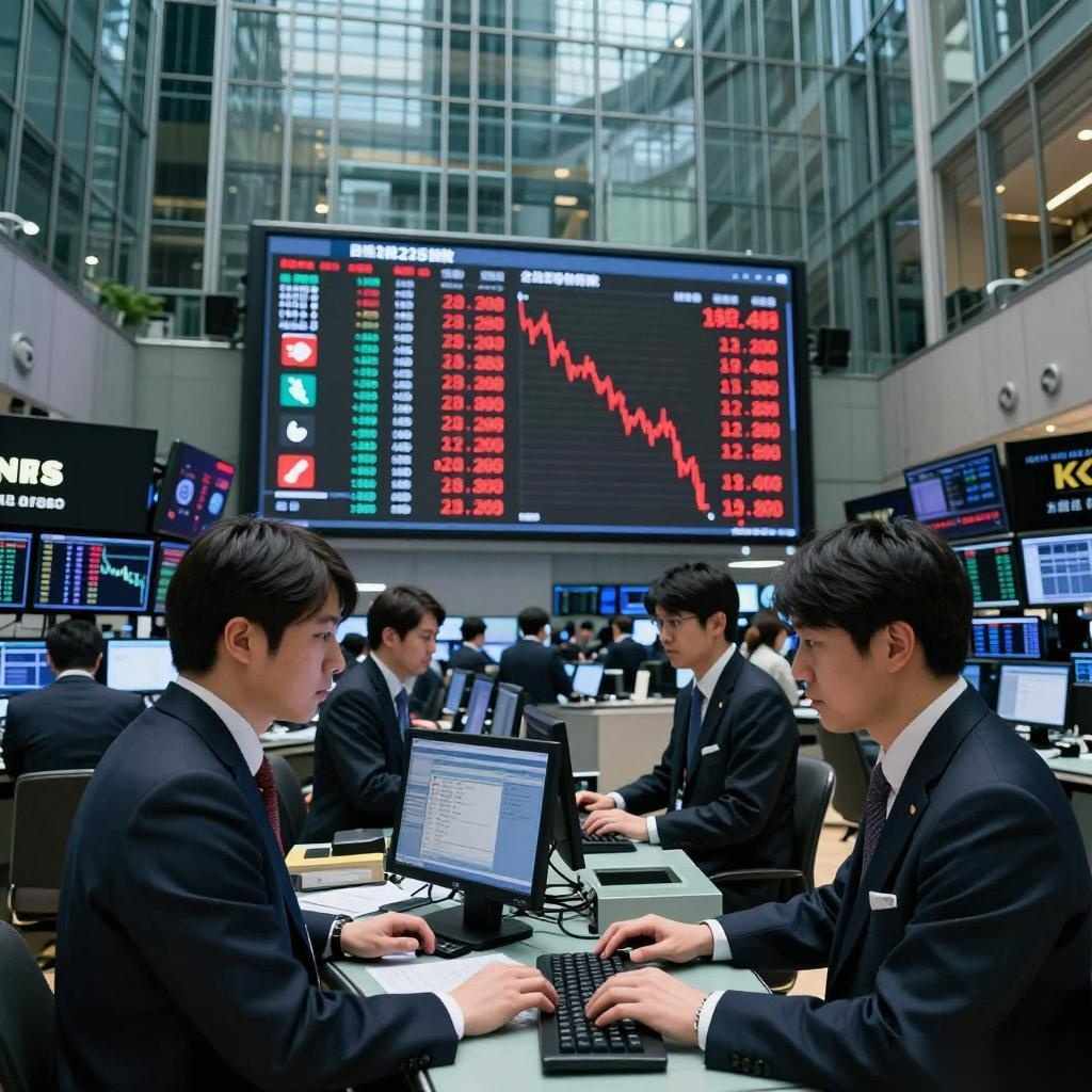 日本股市下跌：日经和东证股指双降