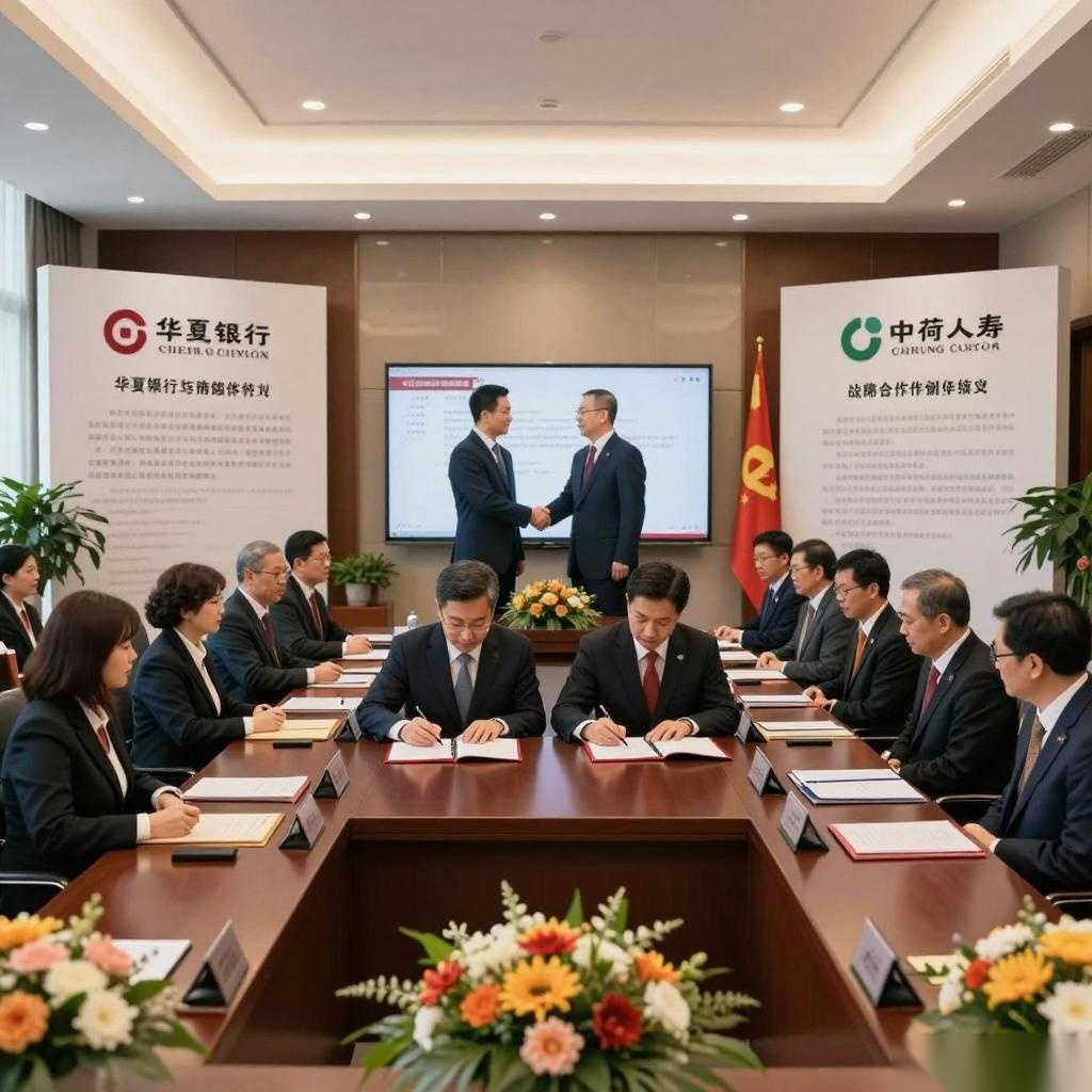 华夏银行与中荷人寿签署战略合作协议 华夏银行与中荷人寿签署战略合作协议